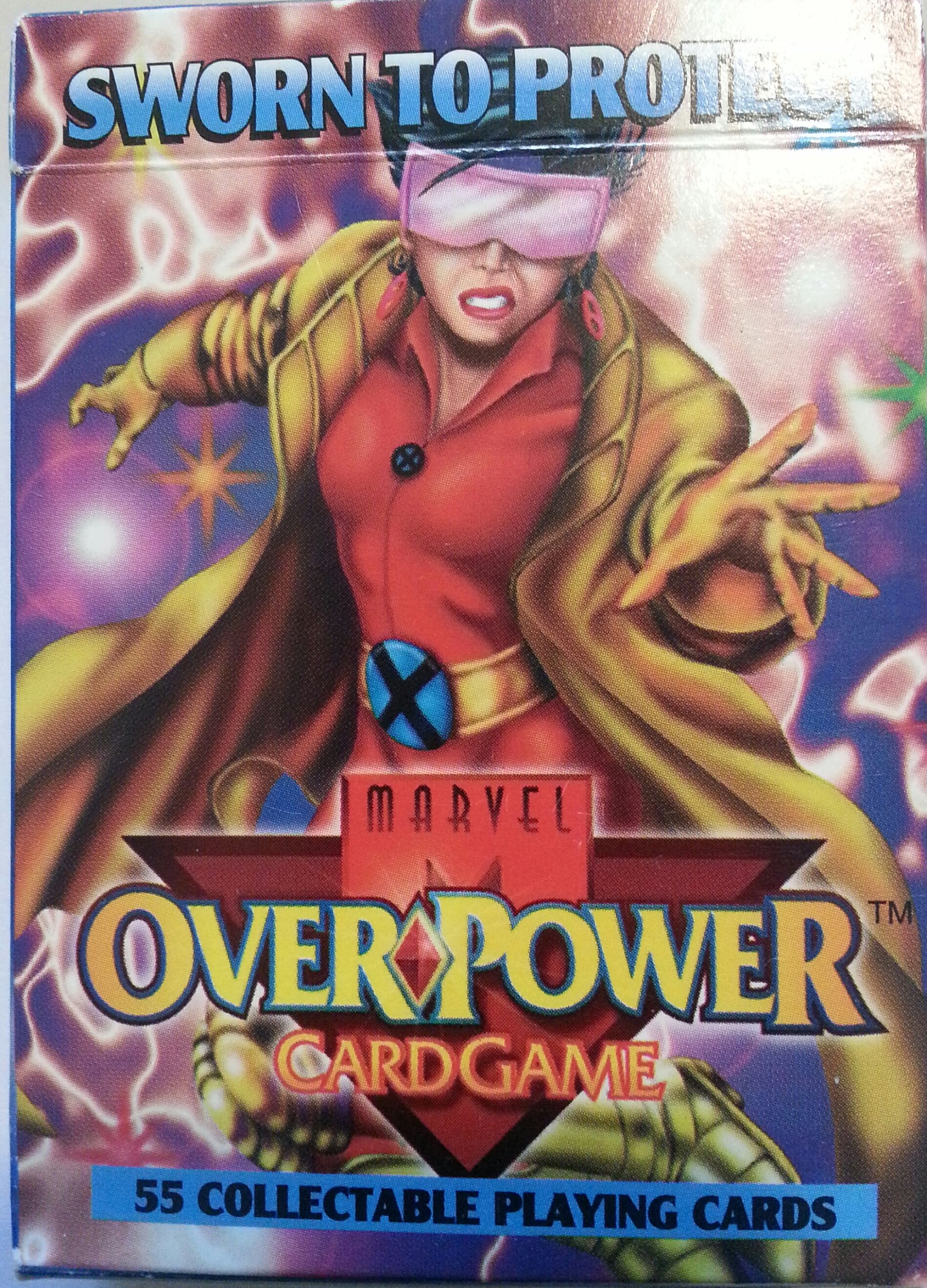 マーベル トレーディングカード Over Power MARVEL 海外 Marvel Overpower 5 Professor X Cards TCG CCG MCU Diseny + X-Men